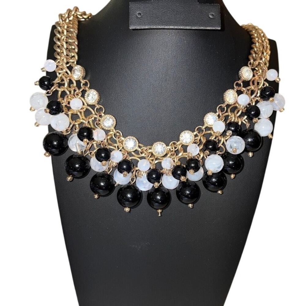 Talbots Vintage Multi Strand Beaded Necklace